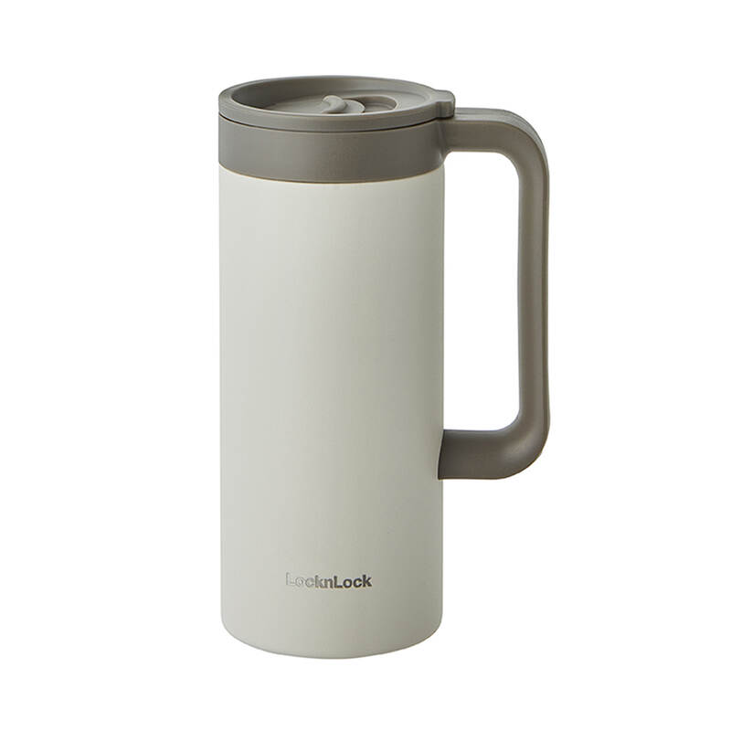 Cốc Giữ Nhiệt LocknLock Table Mug 473ml - 3 Màu (Ngà, Xám, Hồng) - LHC4247 image number null